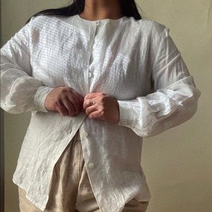 Linen Button Up -SOLD-